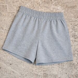 SHEIN Light Gray Athletic Shorts